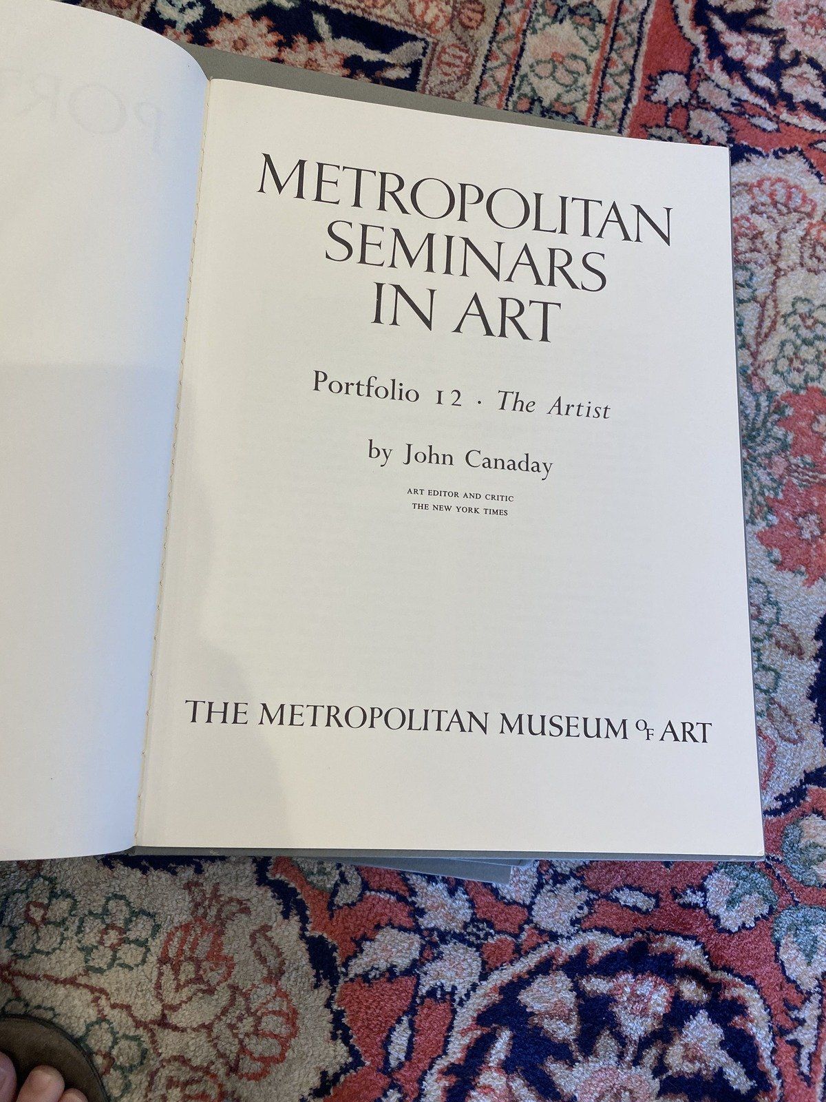 J. Canaday Metropolitan Museum of Art Portfolios ($14.95ea) 4