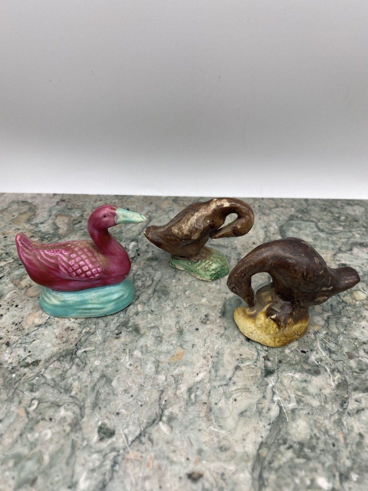 Mini Goose Porcelain Trinkets #1046