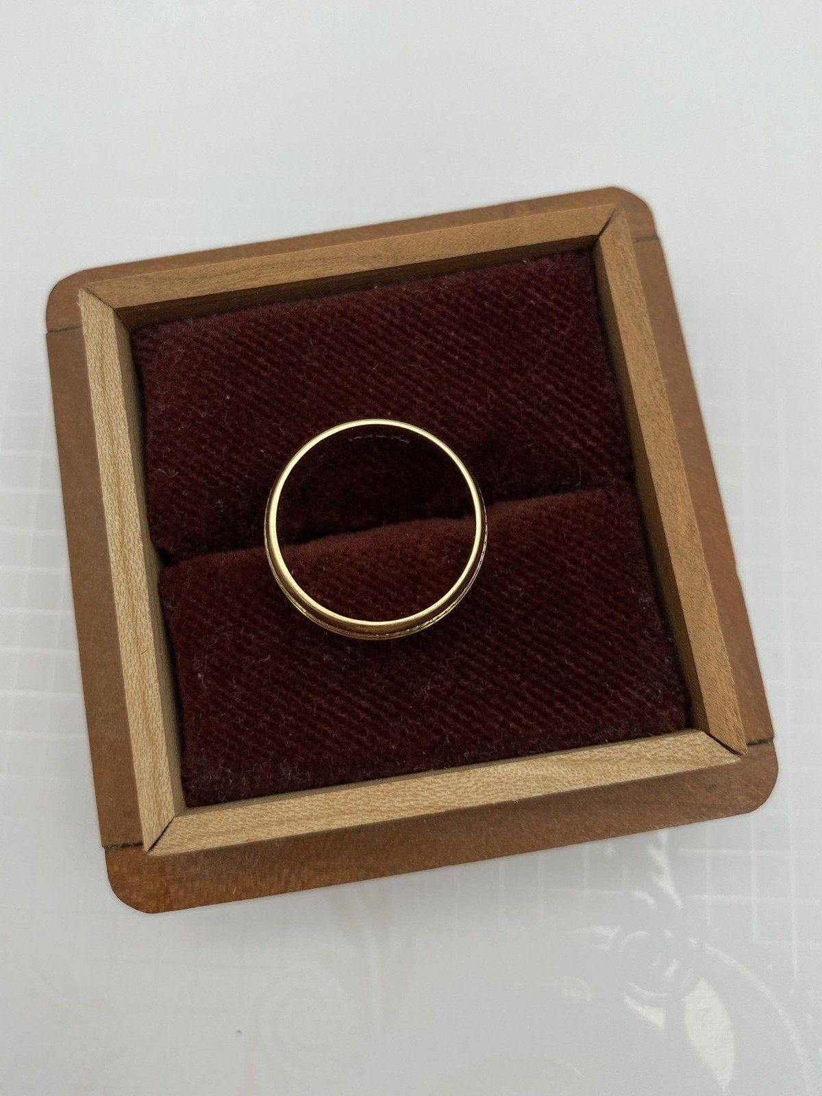 Vintage 14k Gold Hefty 9mm Cigar Ring Band w Fluted + Cable Striping Detail 6