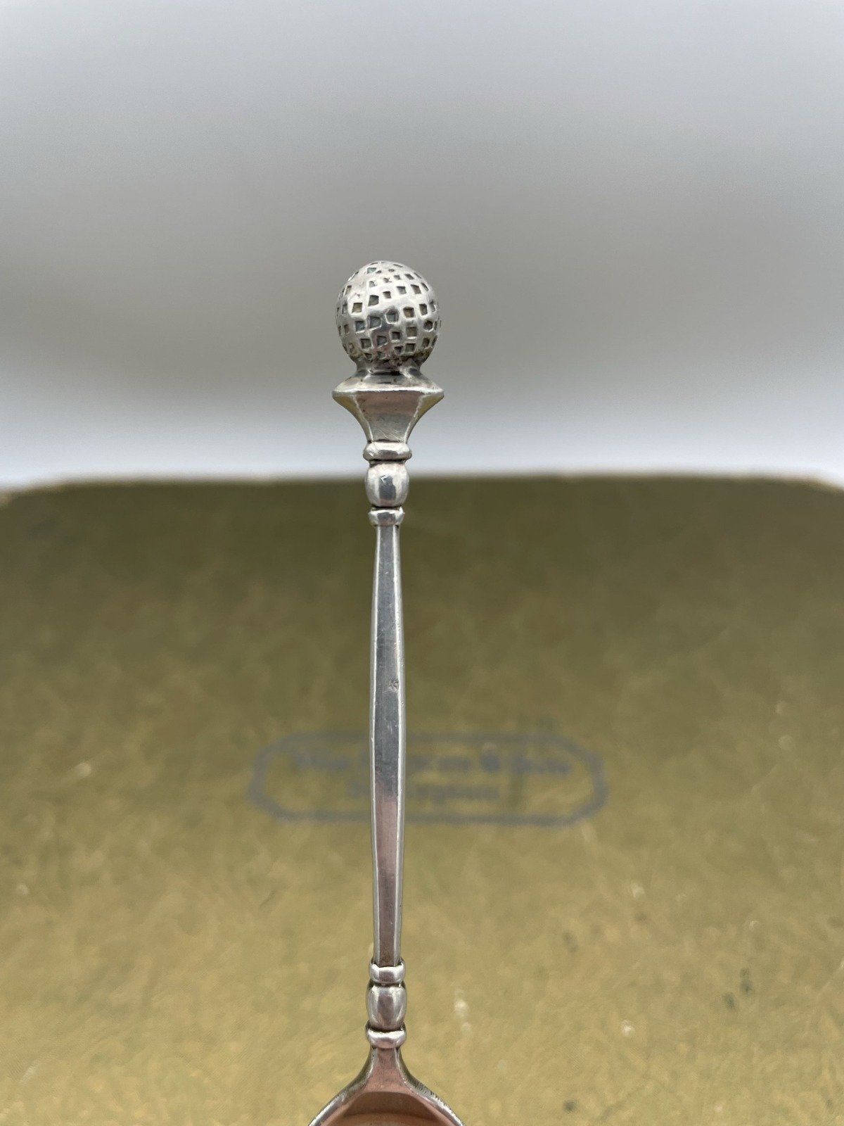 Sterling Silver American Country Club Golf+Tee Spoon 4
