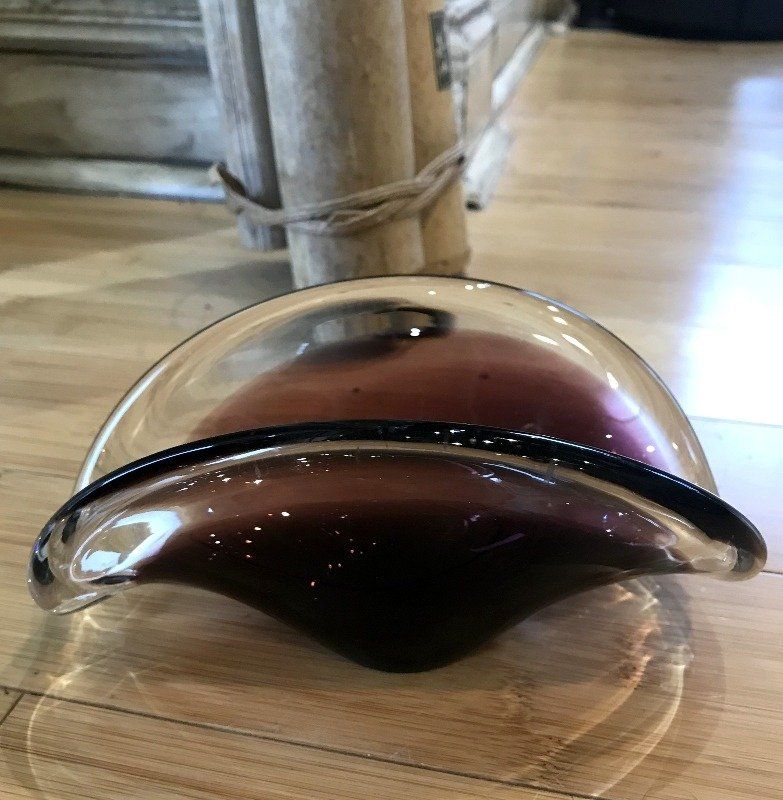Vintage Art Glass Bowl