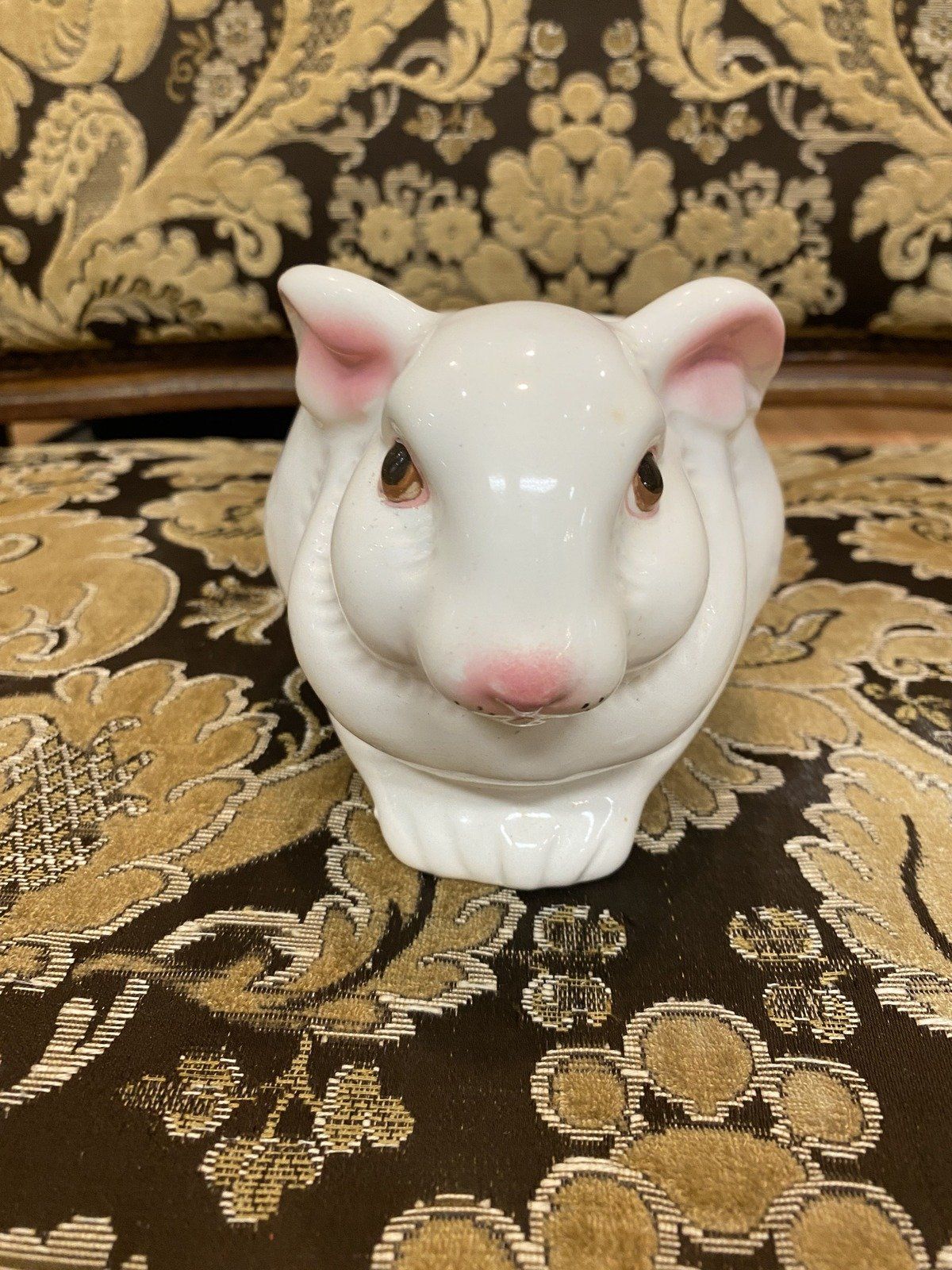Vintage Avon Bunny Rabbit Planter + Orig. Box 7