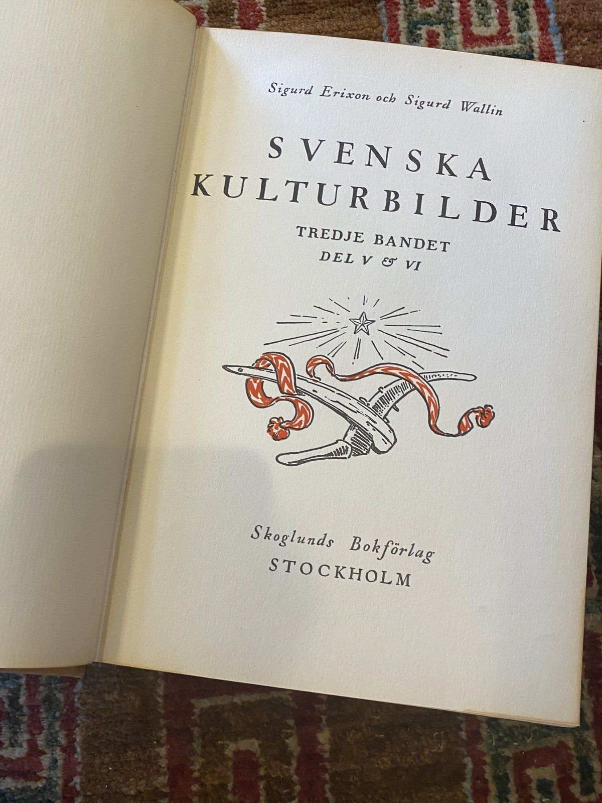 Antique Bound c.1930s Swiss Regional History Book 2