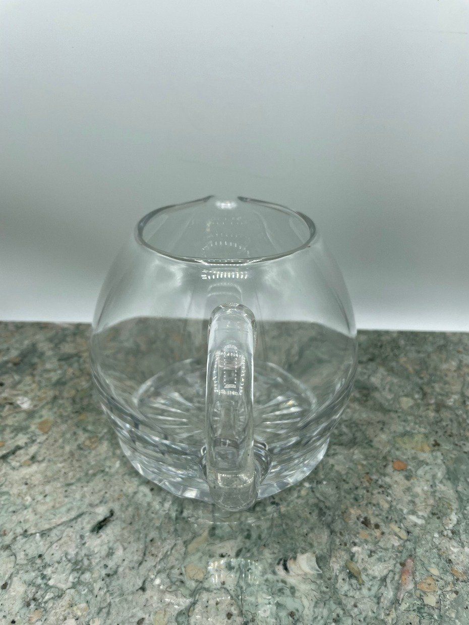 Sleek Solid Crystal Baccarat Squat Pitcher 3