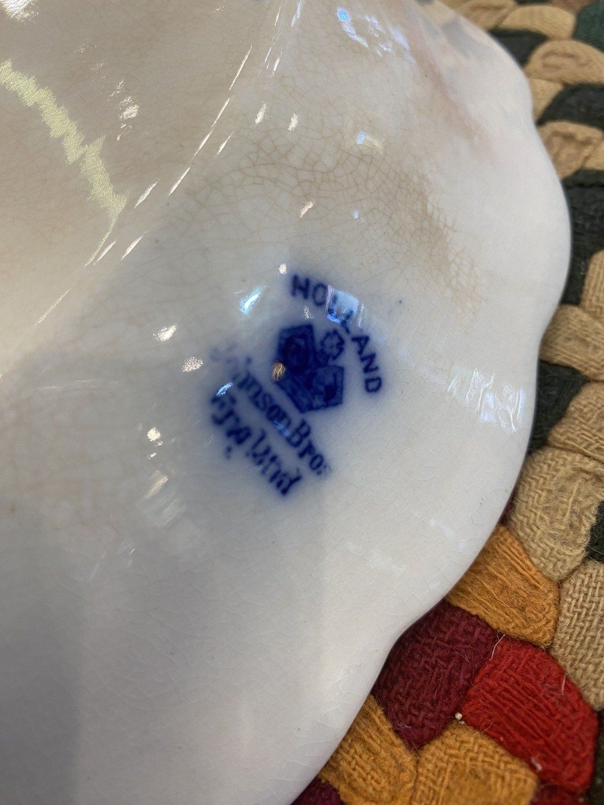 Holland Johnson Bros England Bowl 441 4