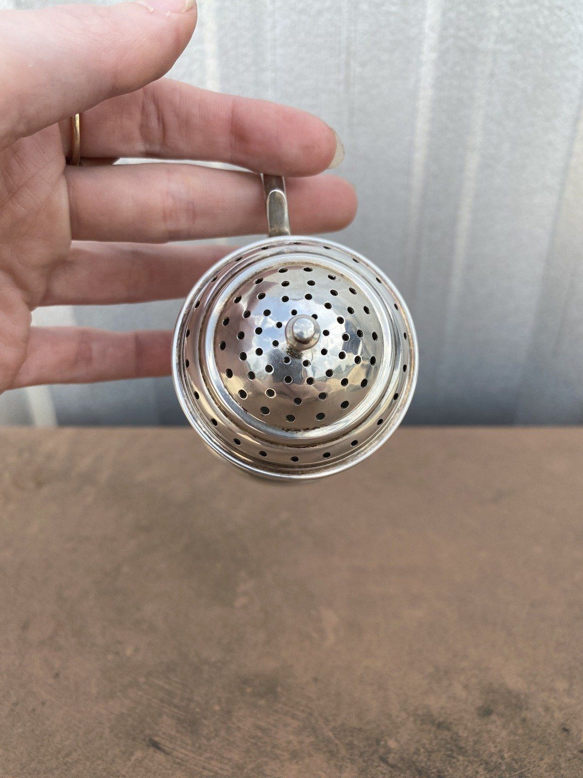 Gorham Sterling Silver Metropolitan Museum 18th c. Repro Handled Sugar Shaker 4