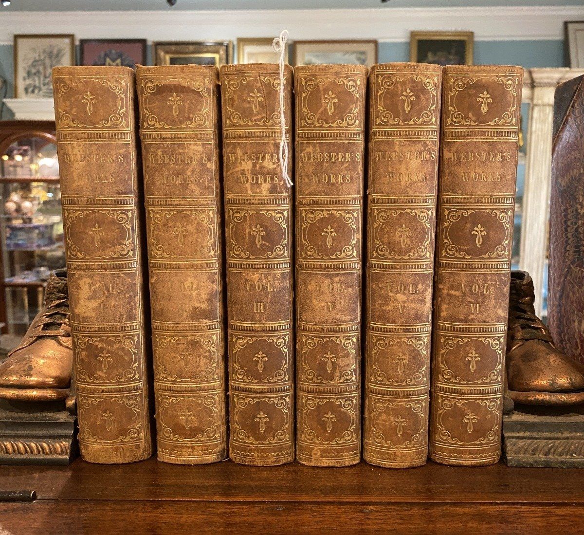 WORKS OF DANIEL WEBSTER, 6 VOLUMES