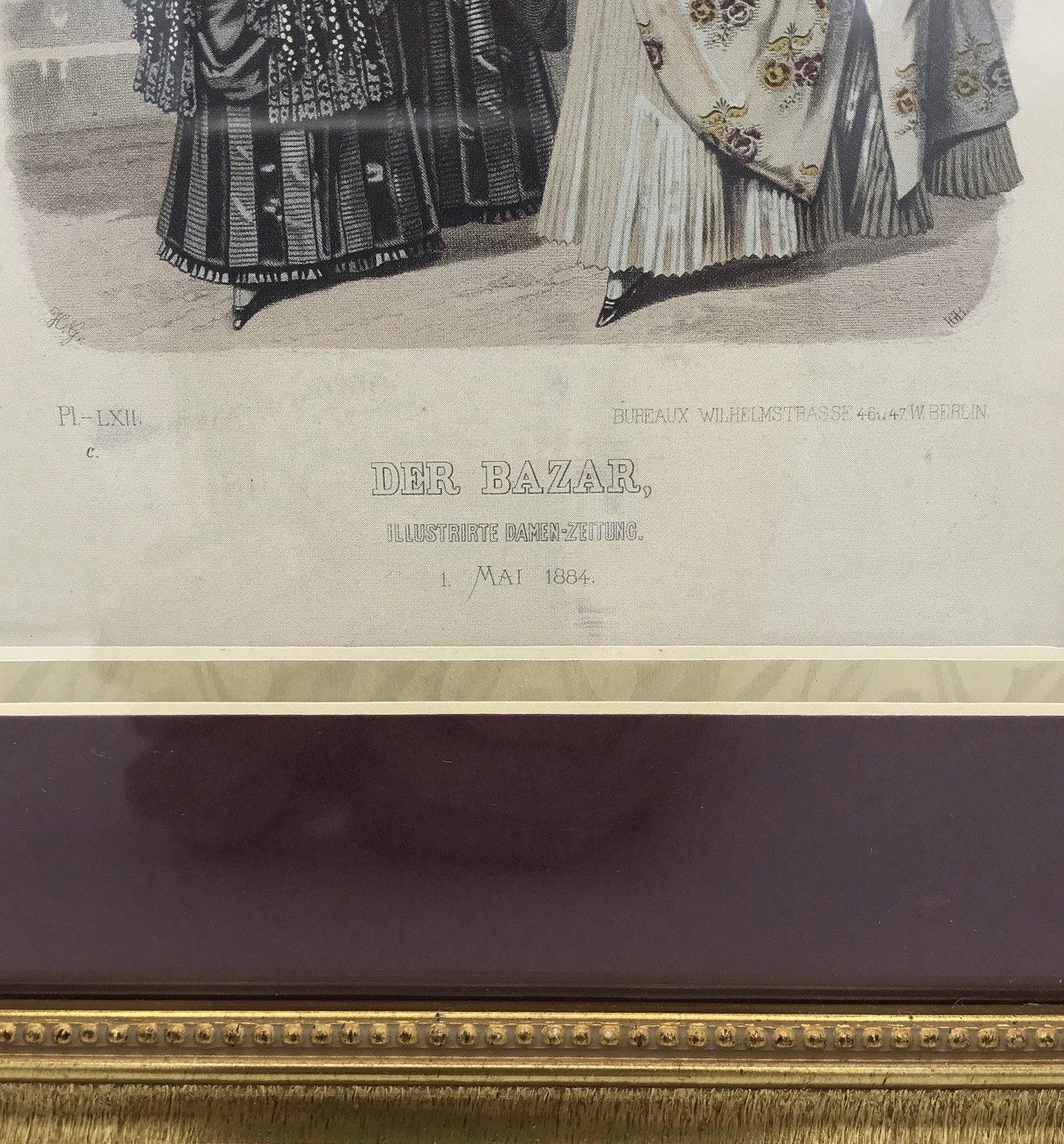 Pair of Der Bazar Illustrirte Damen-Zeitung 1. May 1884 & 1. November 1884 Fashion Catalog Illustrations 6
