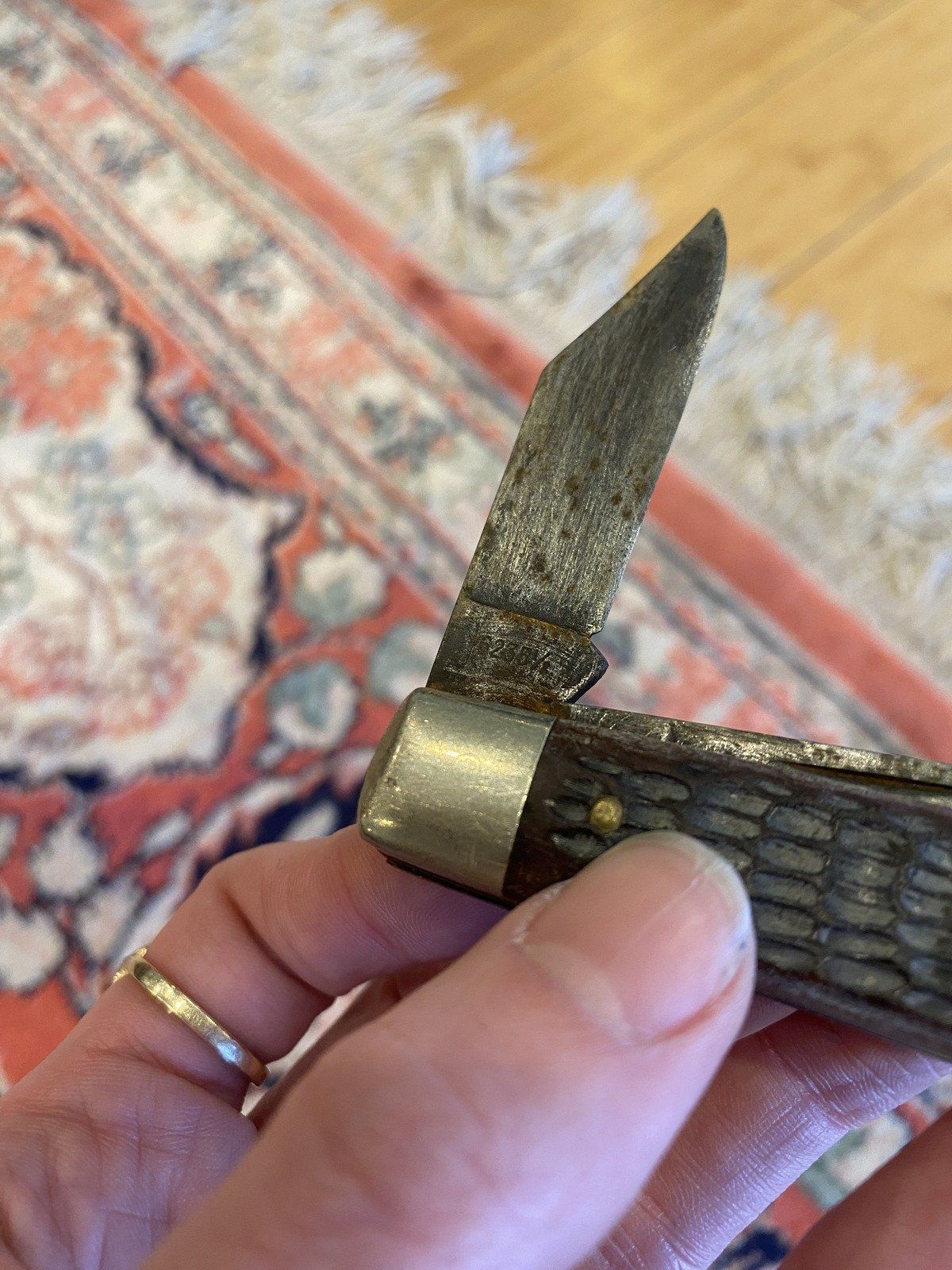Vintage c.1965-69 CASE XX 6235 1/2 Double Blade Swell End Jack Knife 7