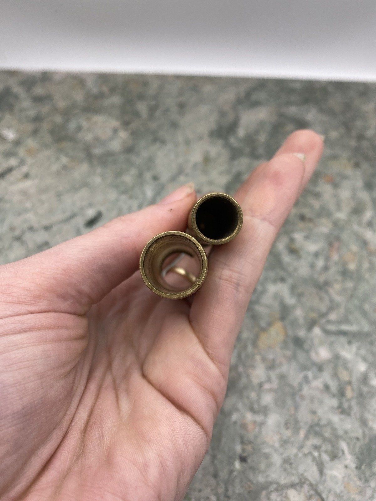 Brass Gun Powder Measuring Tube 2