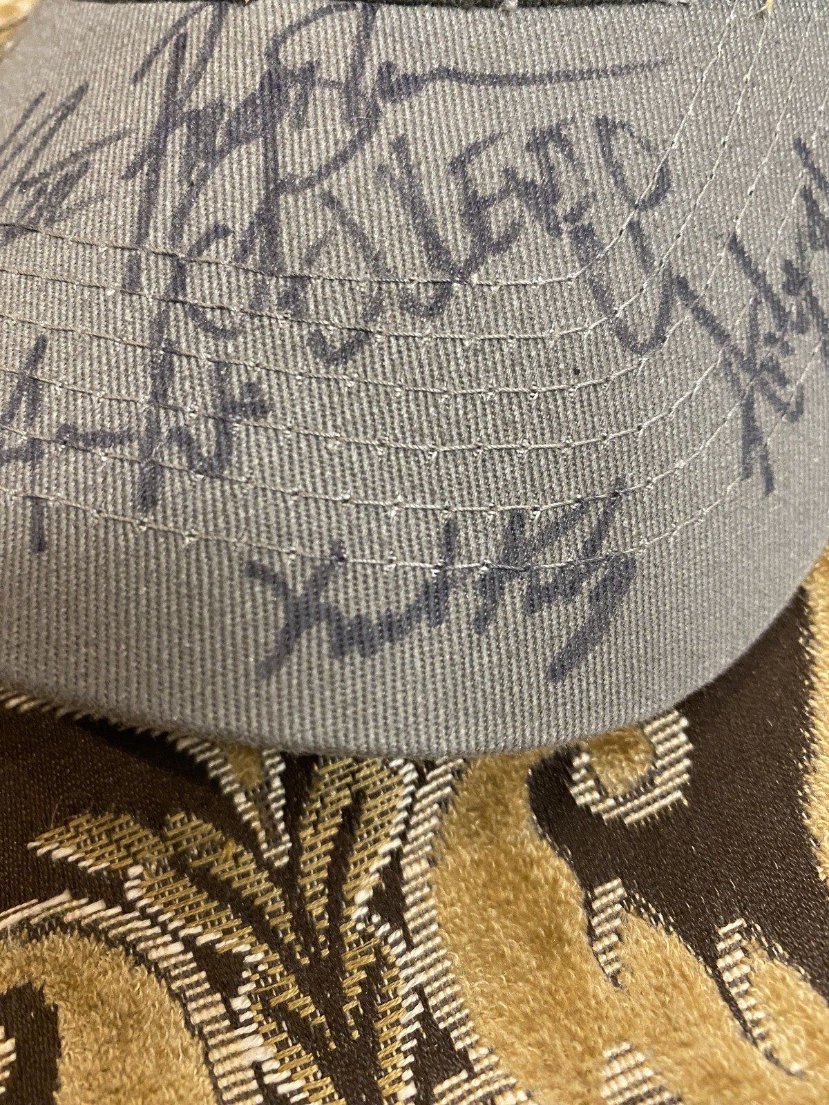 Mississippi Golf Visor Autographed by Various Golfer 3