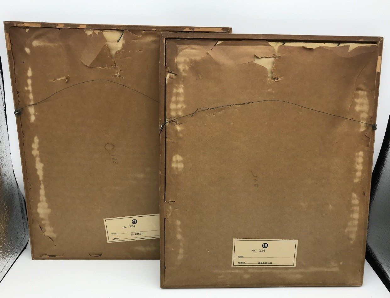 Pair of Bartolozzi Prints after Holbein C.1800 3