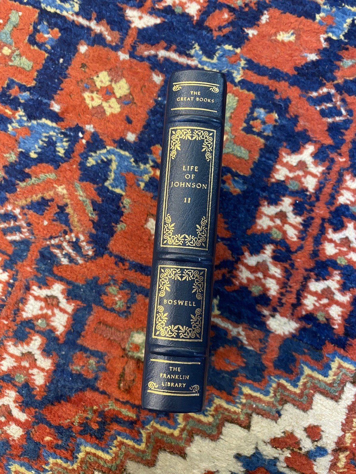 The Franklin Library Life Of Johnson II Boswell - The Great Books Edition Leather Bound Book #286 2