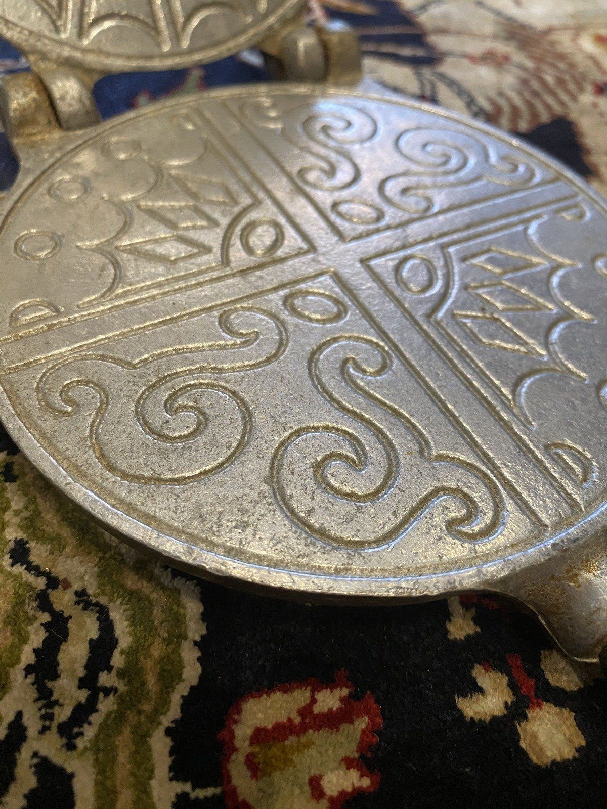 Vintage Pizzelle Italian Waffle Coockie Maker No. 5 5