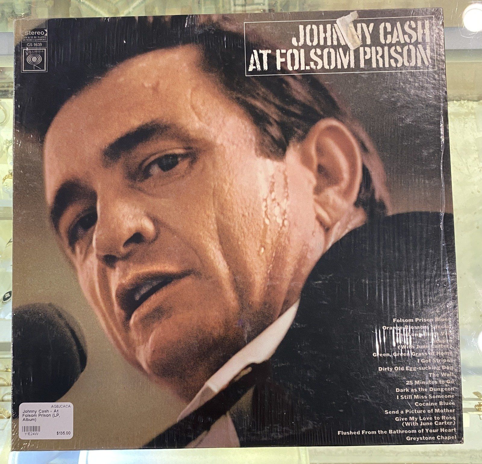 Johnny Cash - At Folsom Prison (LP, Album)