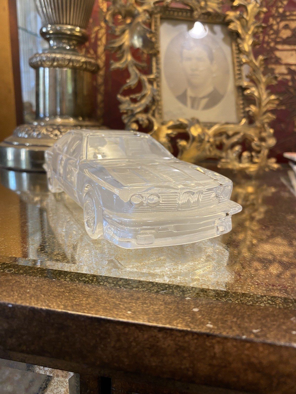 Quality Glass Molded + Frosted Reverse Collectors BMW Model 635 CSI 7