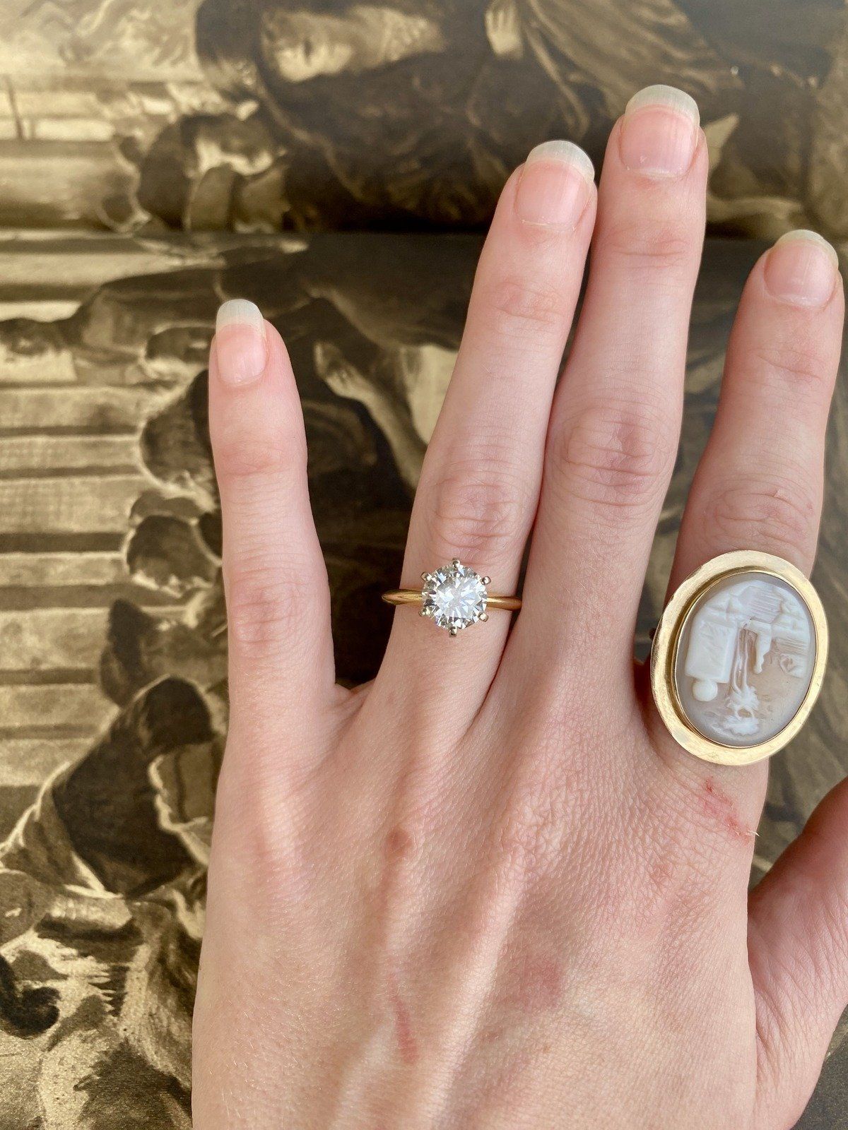 14k Gold 1.93ct Brilliant Cut Solitaire Diamond Engagement Ring #176 7