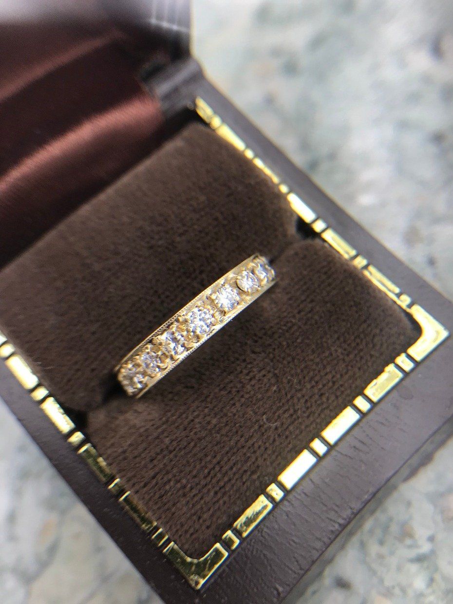 14k Gold 2ctw Diamond Eternity Ring Band 2