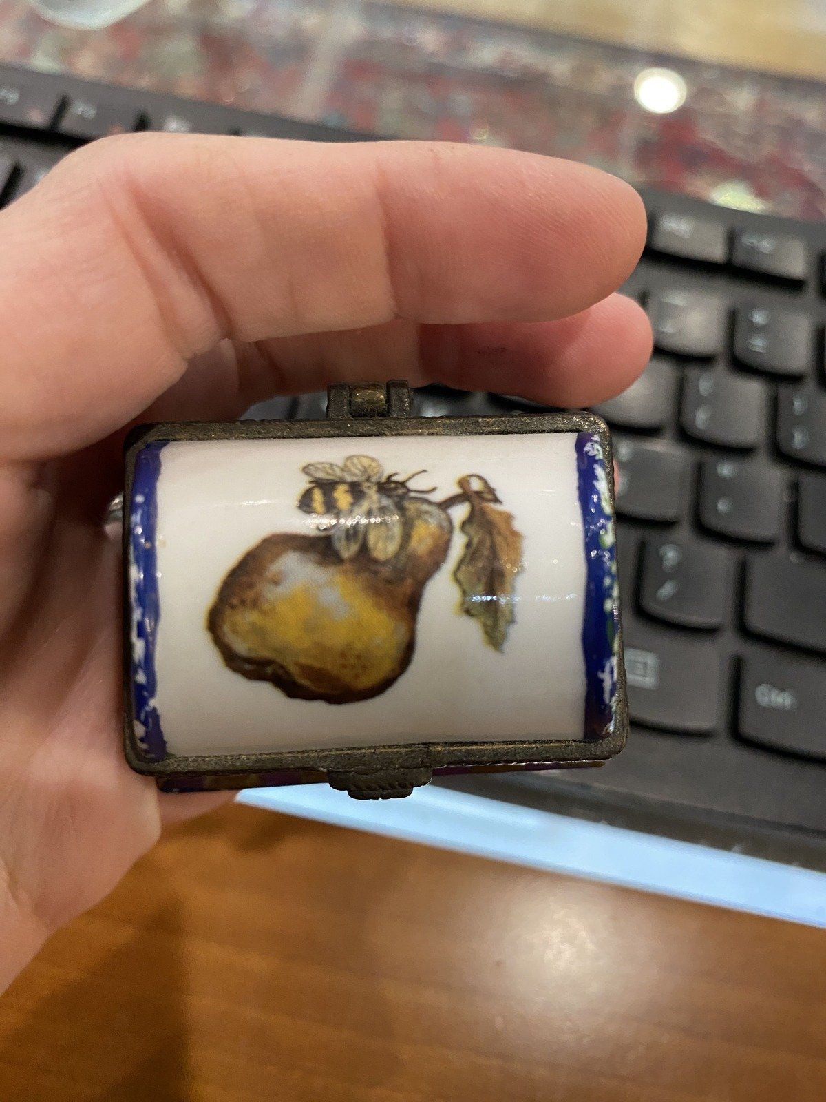 VTG 1997 Tracy Porter Midwest of Cannon Falls Trinket Box Chest (421) 2