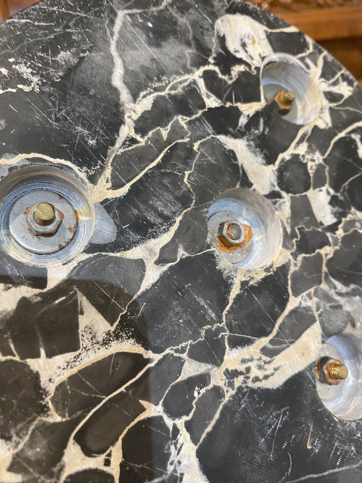Black Marble Base Figural Display Stand 5