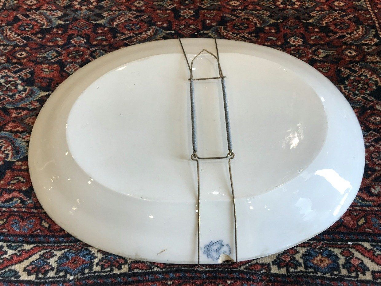 Royal Staffordshire Corn Flow Blue Charger Platter 3