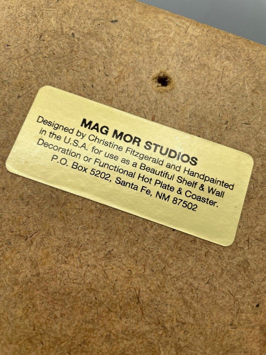 6x6 Mag Mor Studios Santa Fe Pottery Tiles 3