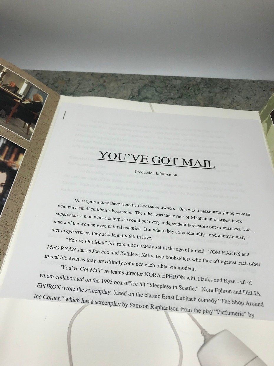 You Got Mail Press Kit 1998 4