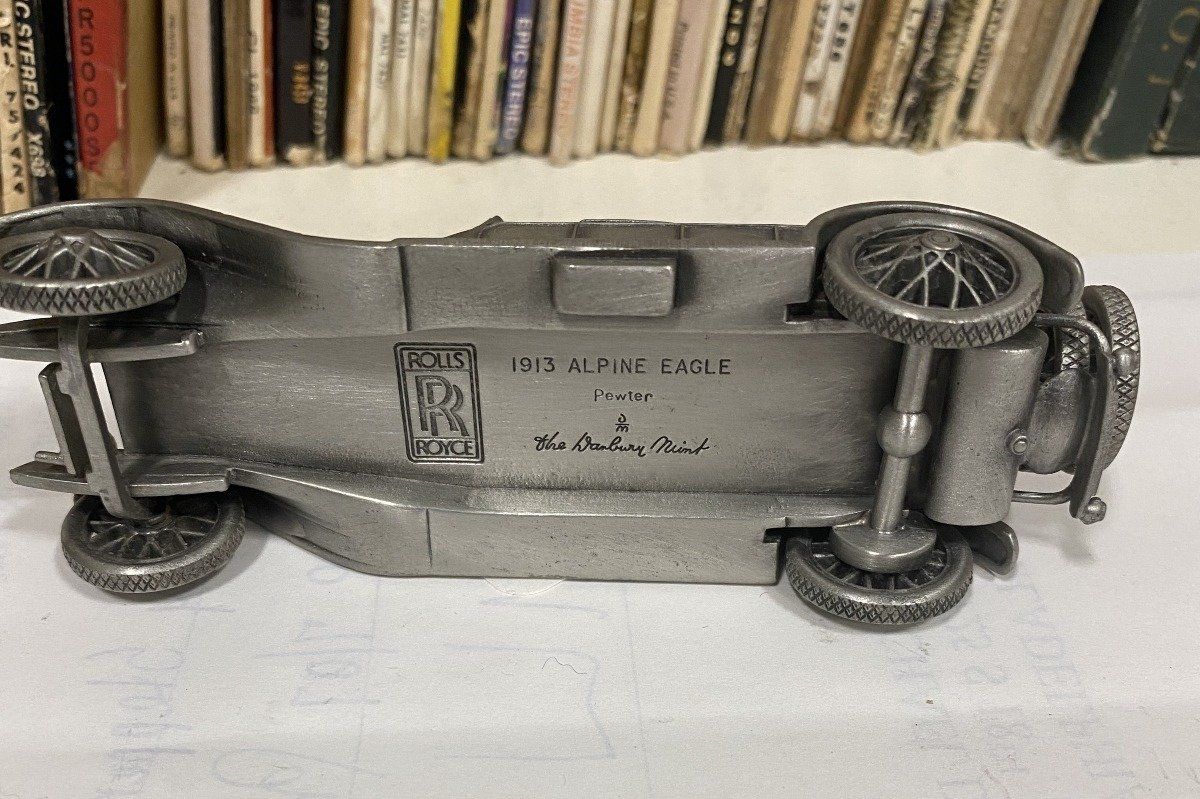 Danbury Mint Pewter 1913 Alpine Eagle 2