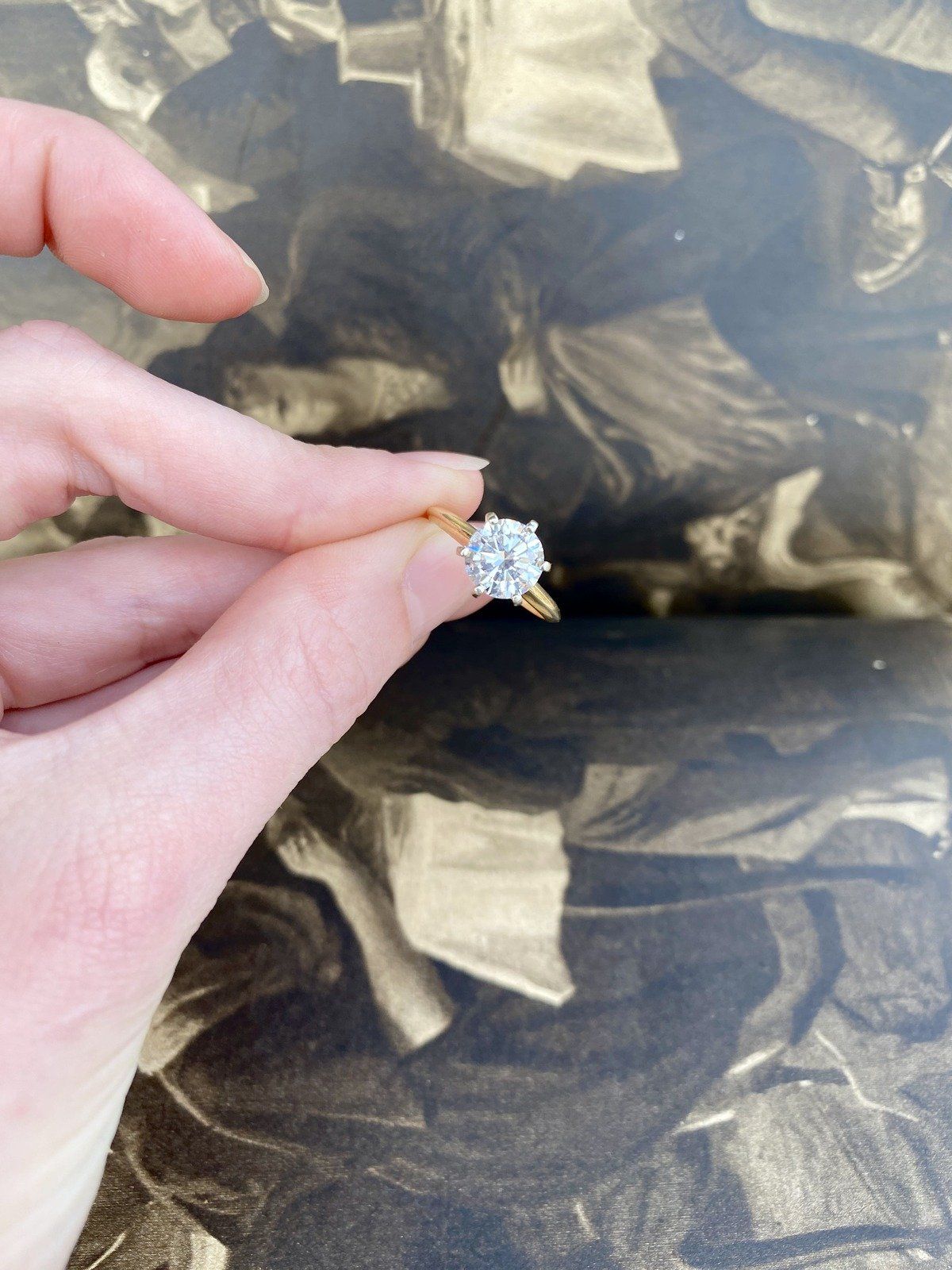 14k Gold 1.93ct Brilliant Cut Solitaire Diamond Engagement Ring #176 10