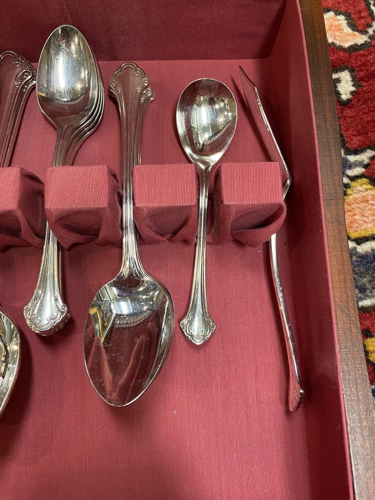 Towle Silver Plated 4 Place Setting + 29pc Flatware Set + Box 6