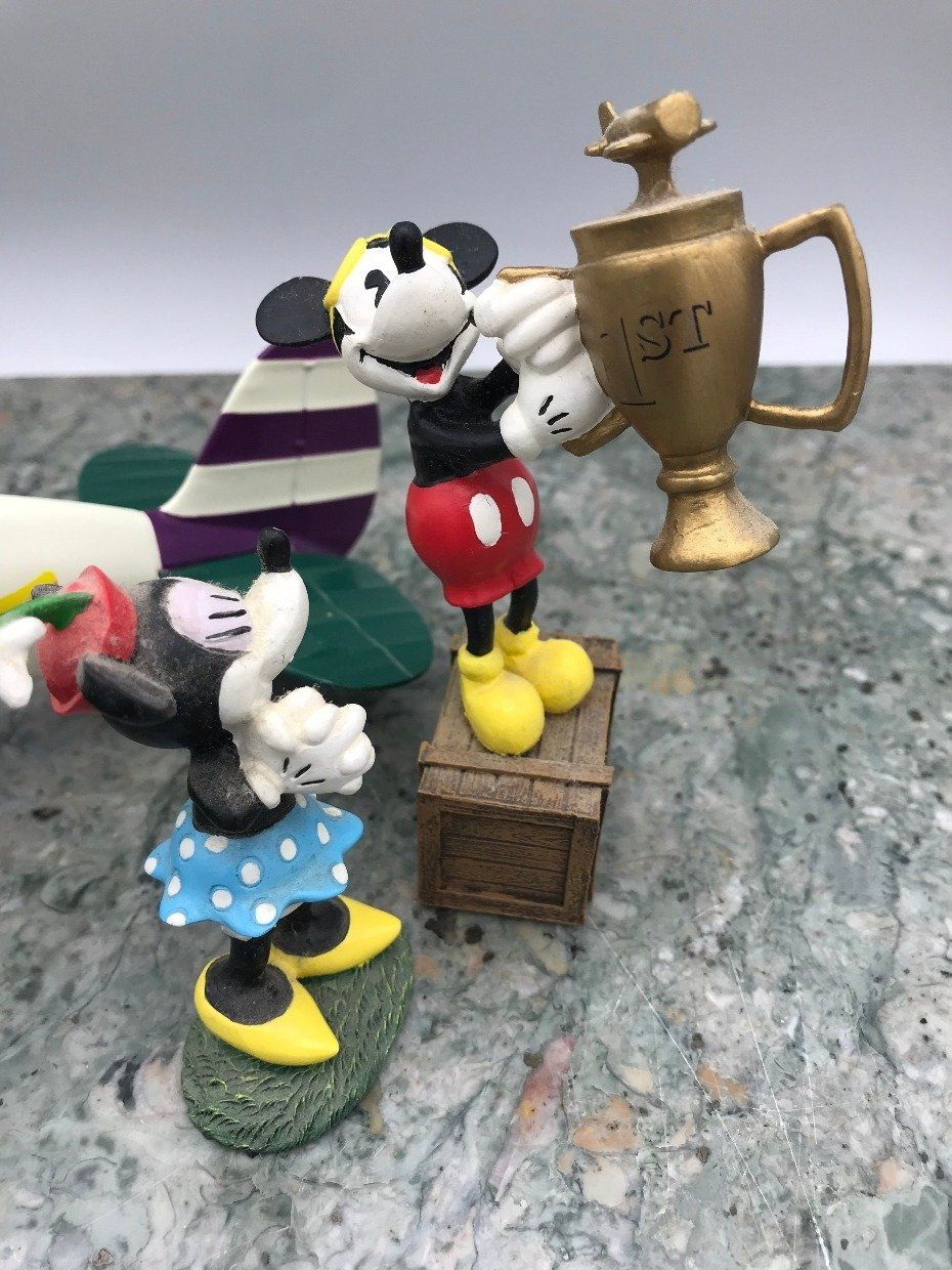 Disney Mickey & Minnie Aeroplane 1930 Replica c.1999 2