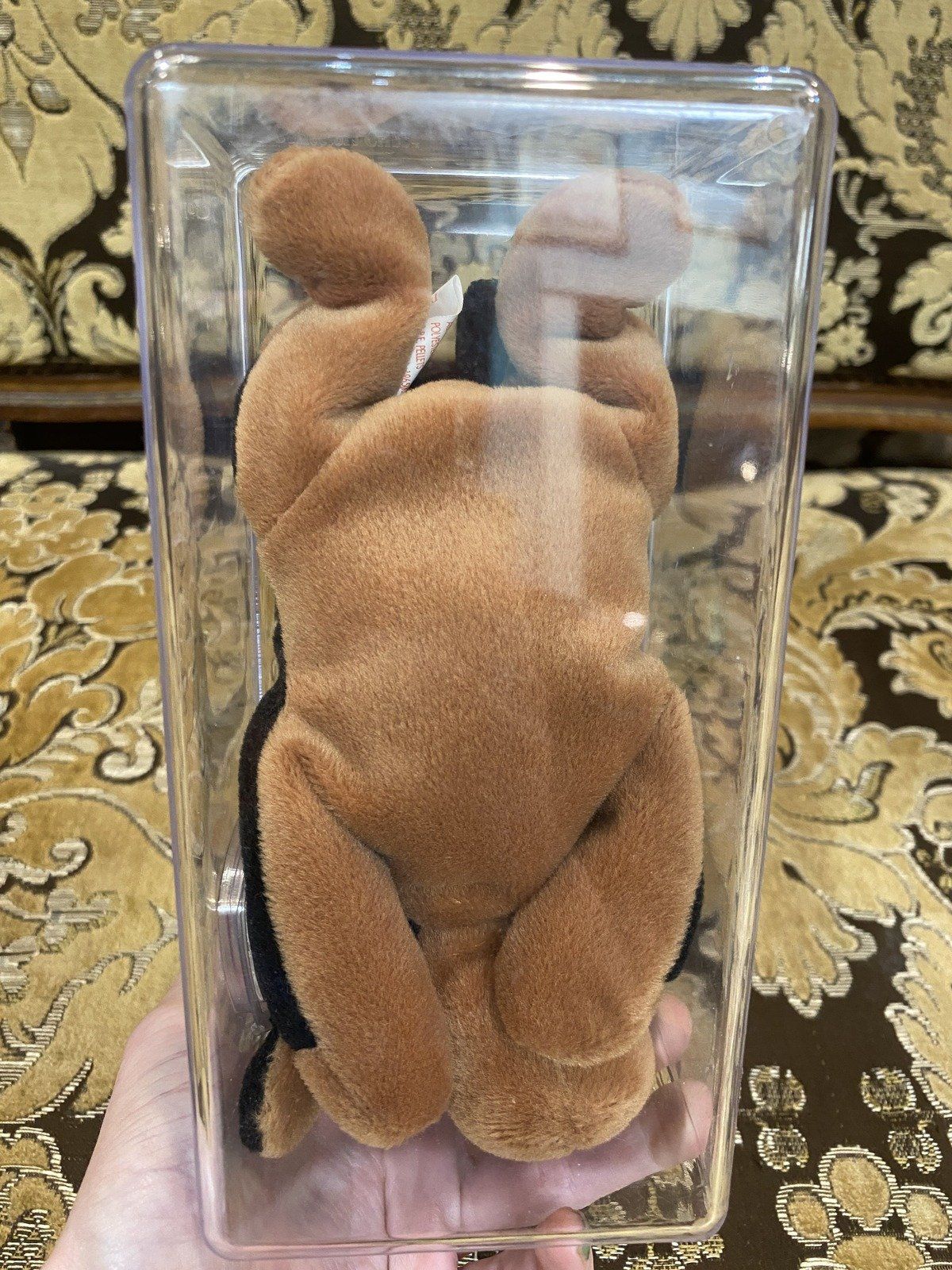 Special !*Two-Tailed*! Mis-Make Ty Doberman Pinscher Puppy Dog Beanie Baby 8