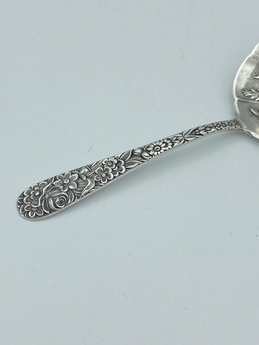 S. Kirk and Son Repousse Solid Bon Bon Spoon 3