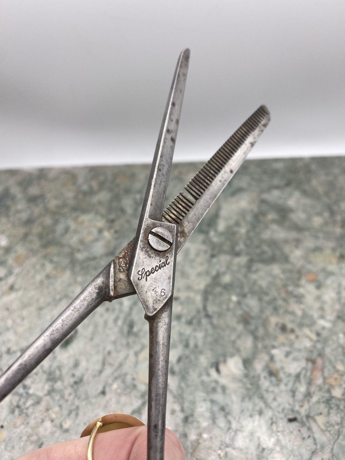 Vintage German Made Barber Scissors 3
