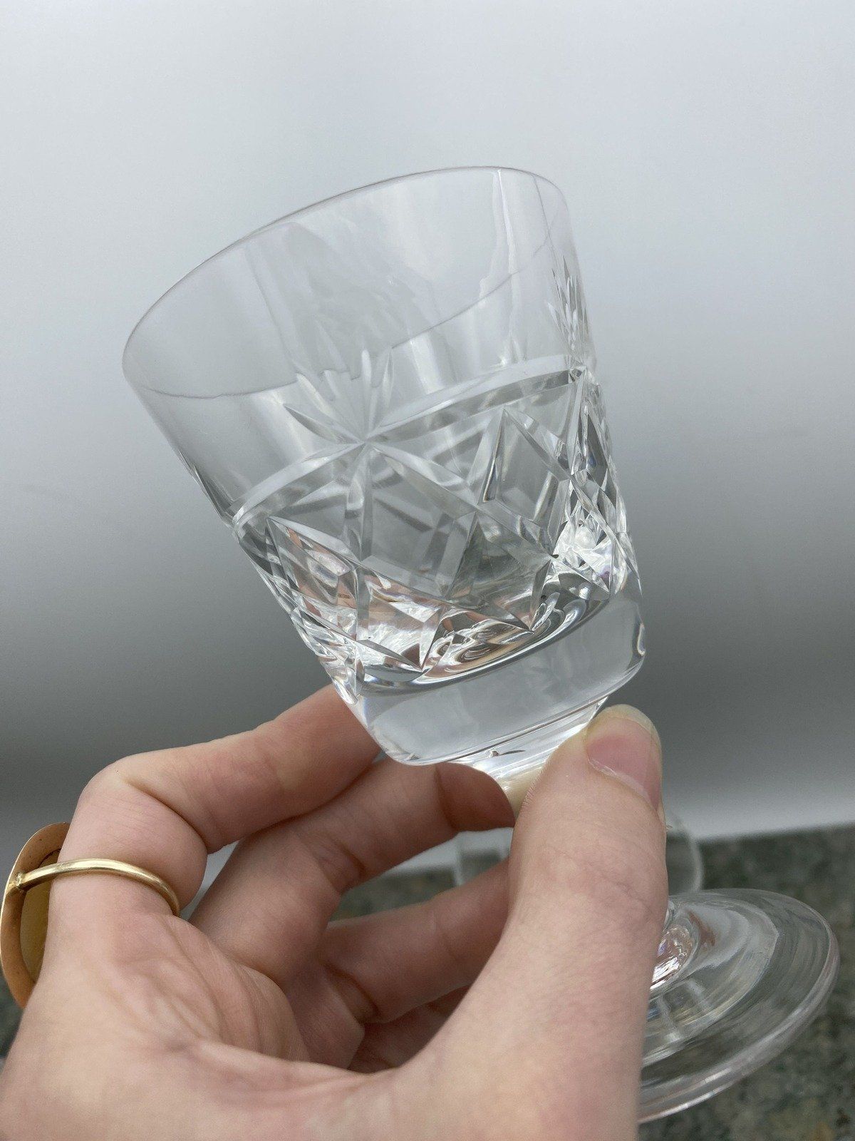 Set of 4x Royal Brierley Sherry Wine Classes 2