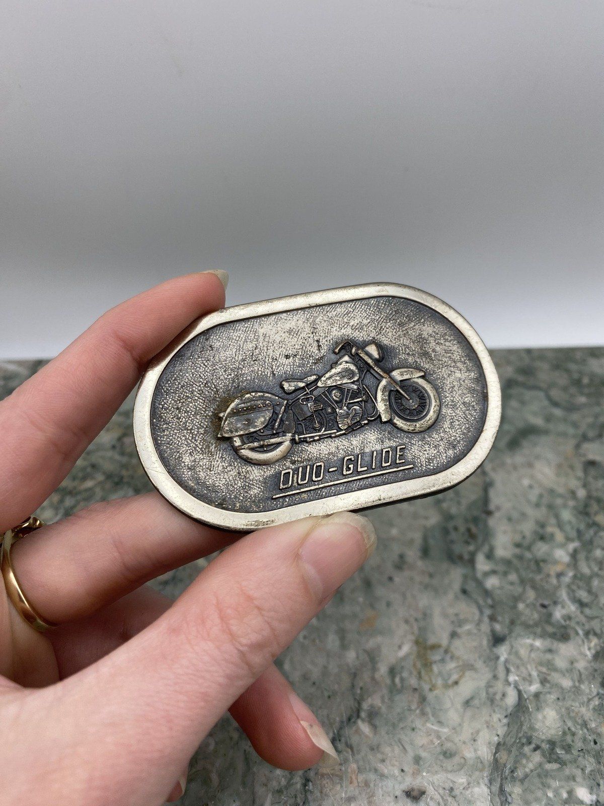 Vintage Harley Davidson Collectible Belt Buckle 3