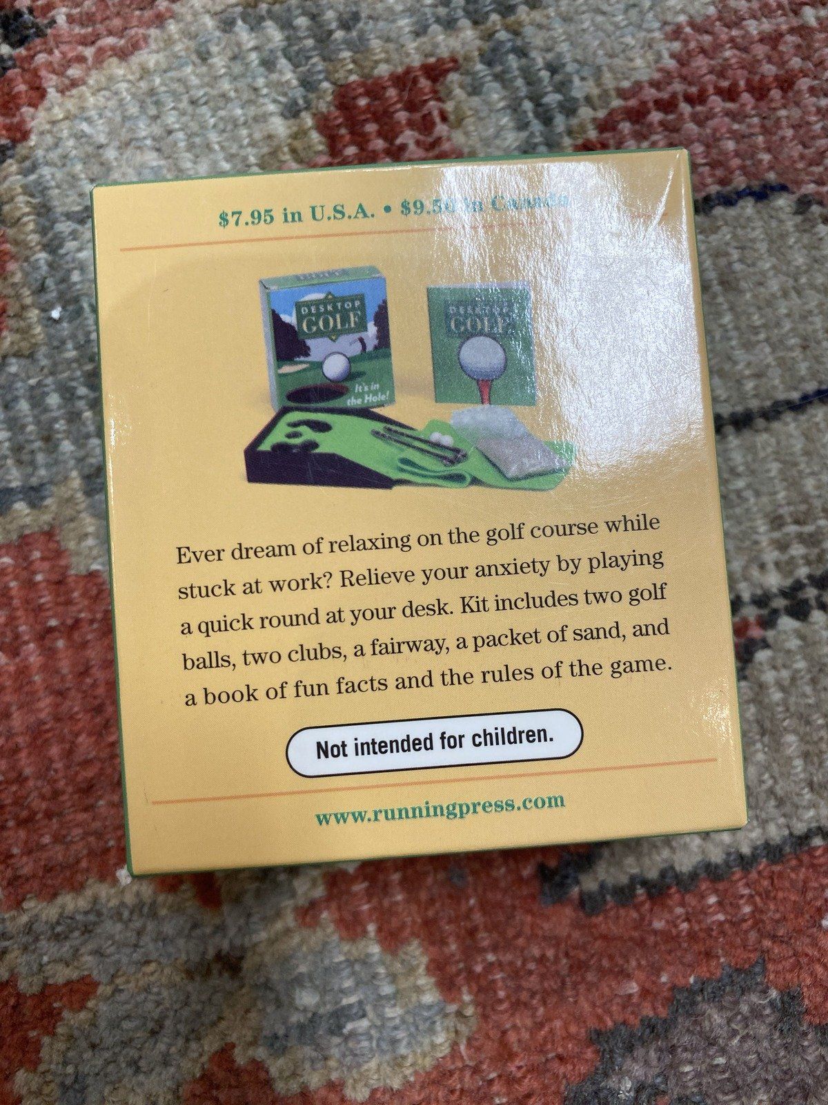 Desktop Golf Roll Out Game + Box 2