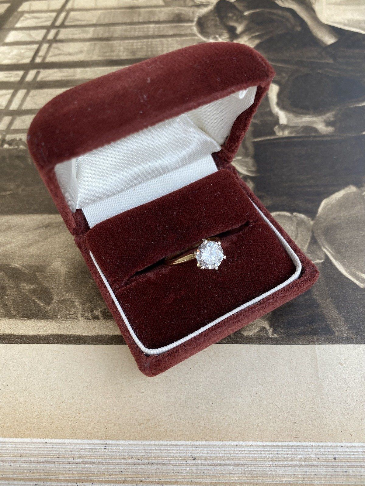 14k Gold 1.93ct Brilliant Cut Solitaire Diamond Engagement Ring #176 3