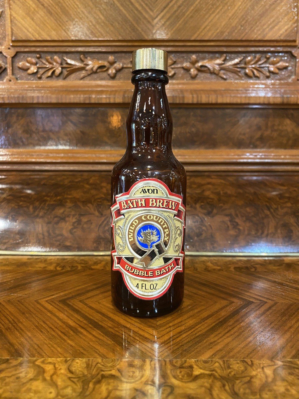Vintage Collectible Avon Brewed Beer Bottle 2