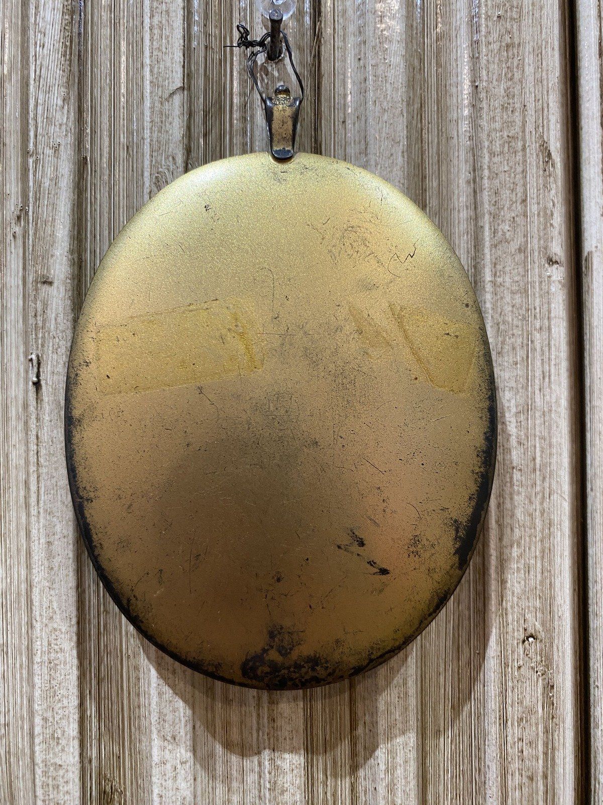Antique 19th c. British Military Officer Painted Miniature in Oval Frame 3