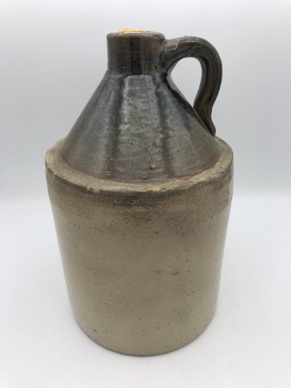 Antique Crock Jug w Great Coloration 3