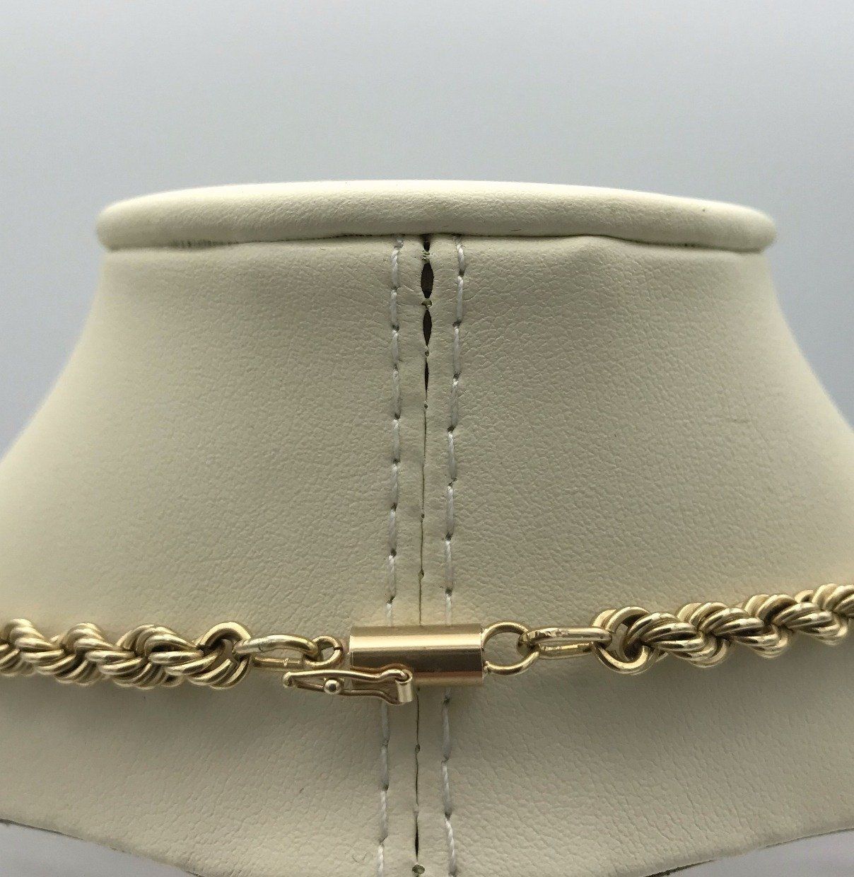 14k Yellow Gold Twisted Rope 20 5mm Chain Necklace 3