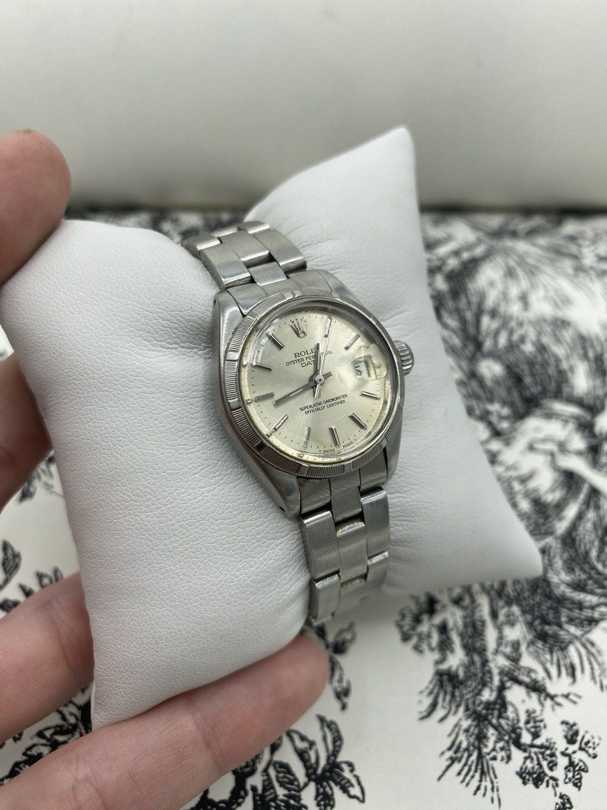 Vintage Ladies Rolex Oyster Perpetual Date Stainless Rolex 2