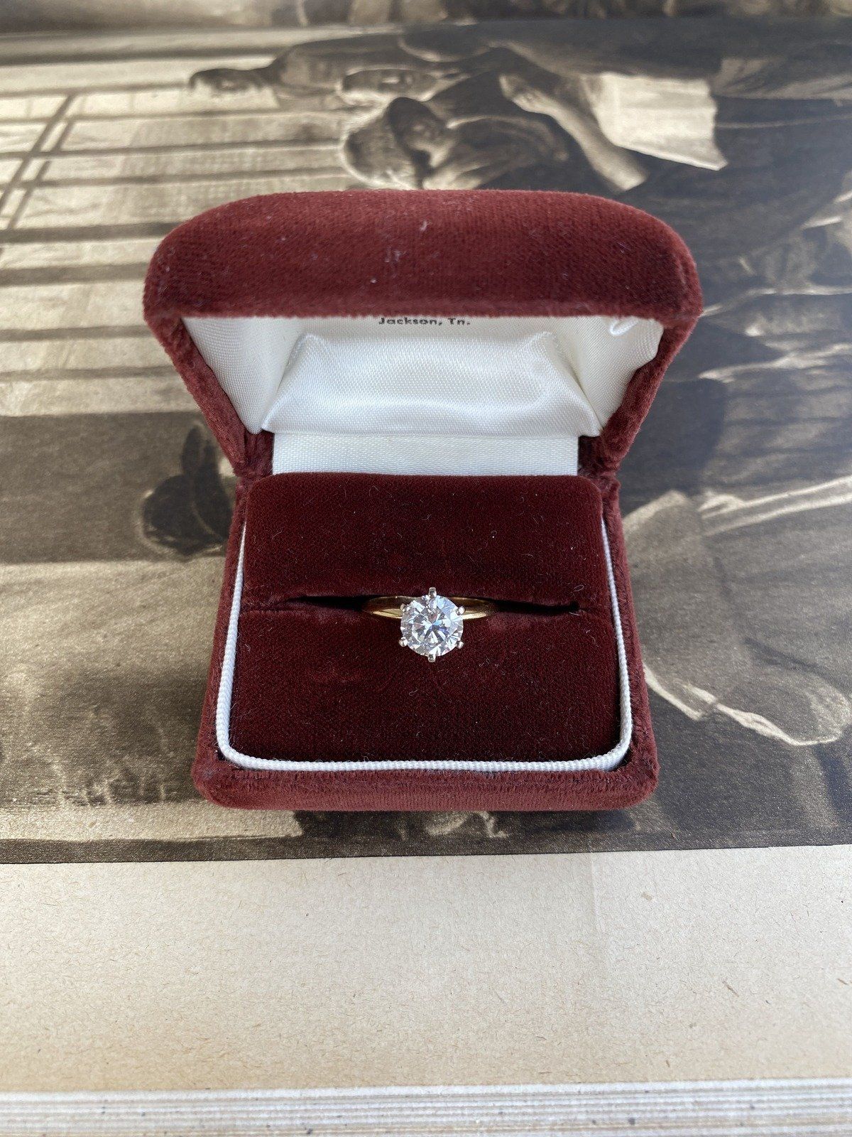 14k Gold 1.93ct Brilliant Cut Solitaire Diamond Engagement Ring #176 2