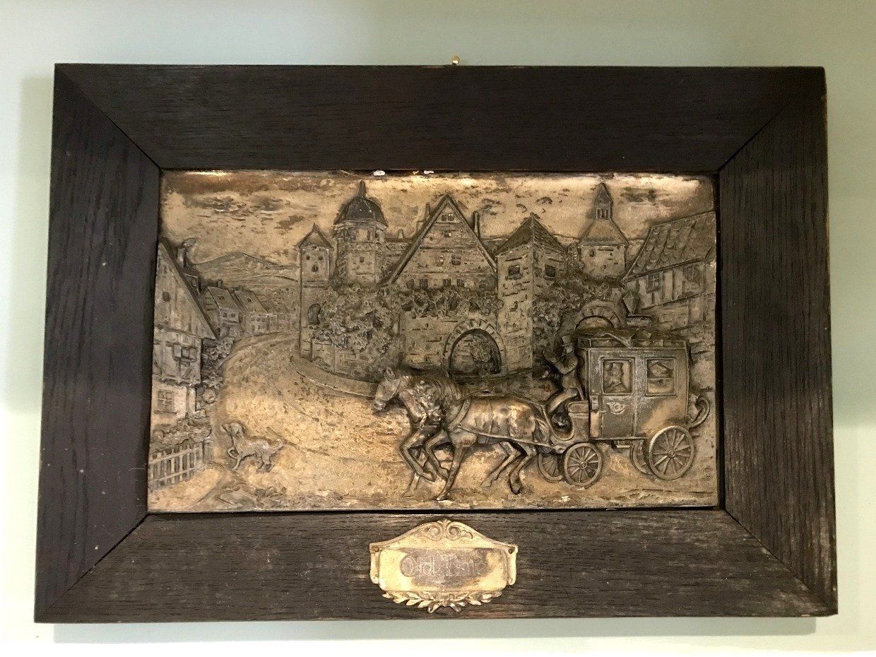 Alt Heidelburg du Feine Bronze Plaque