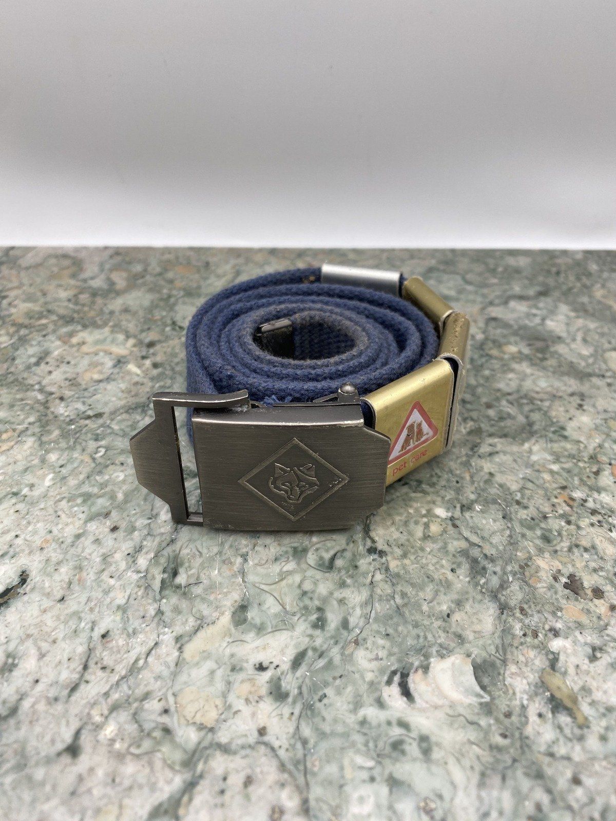 Vintage Boy Scouts of America Skill Award Cotton Belt (ADJSUTABLE)