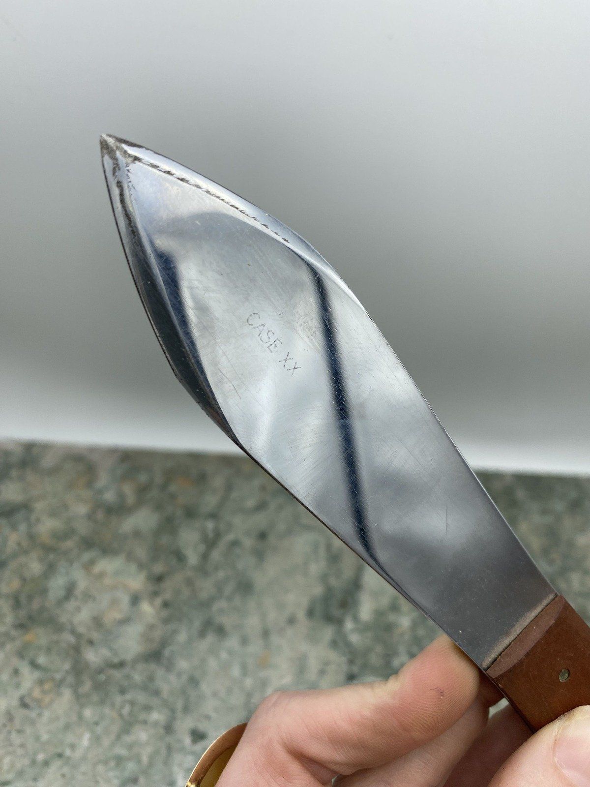 Vintage Mid Century Wooden CASE XX Handled Throwing Knife 2