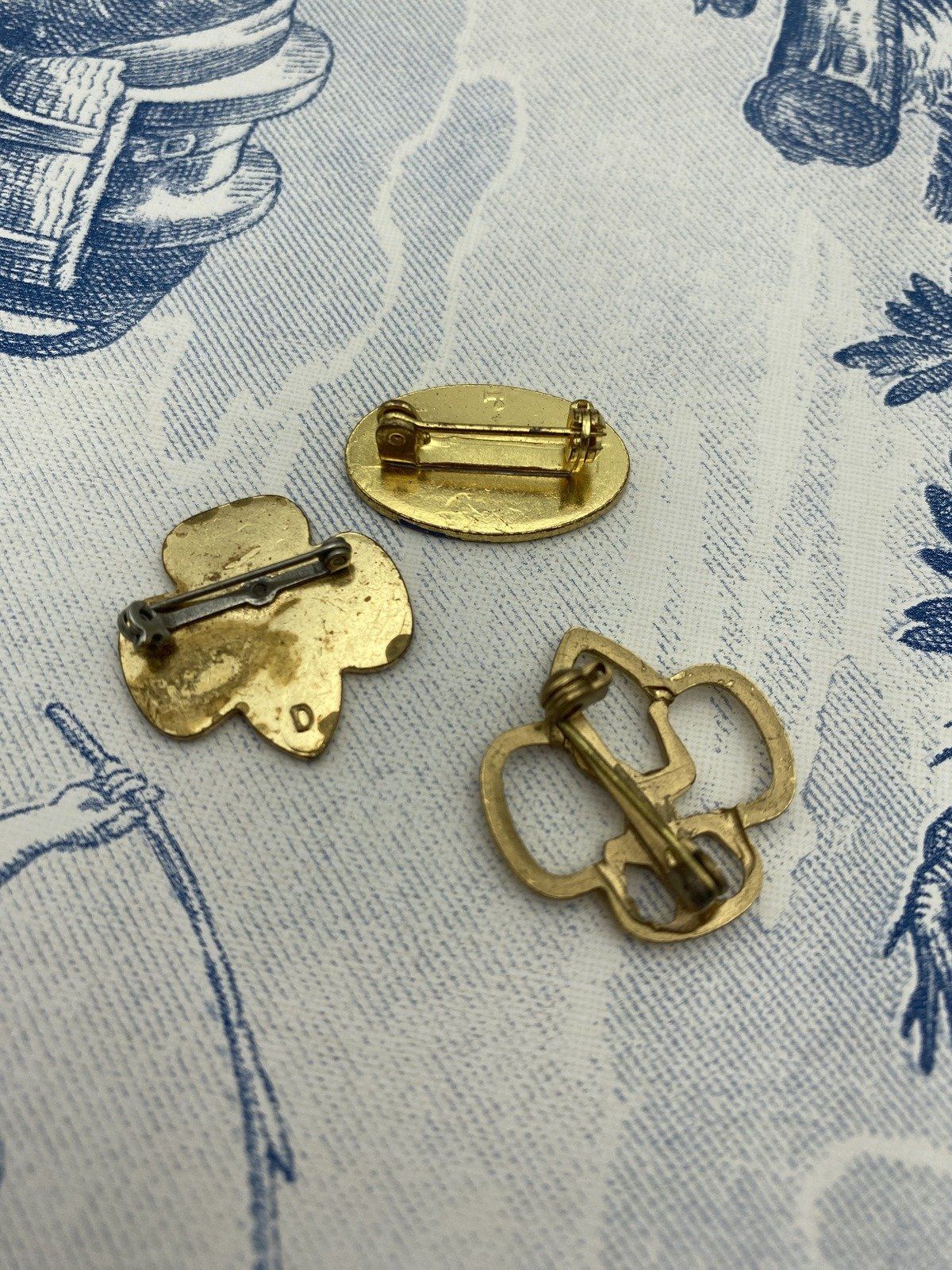 Set of 3x Scouts of America Emblem Badge Pins 2