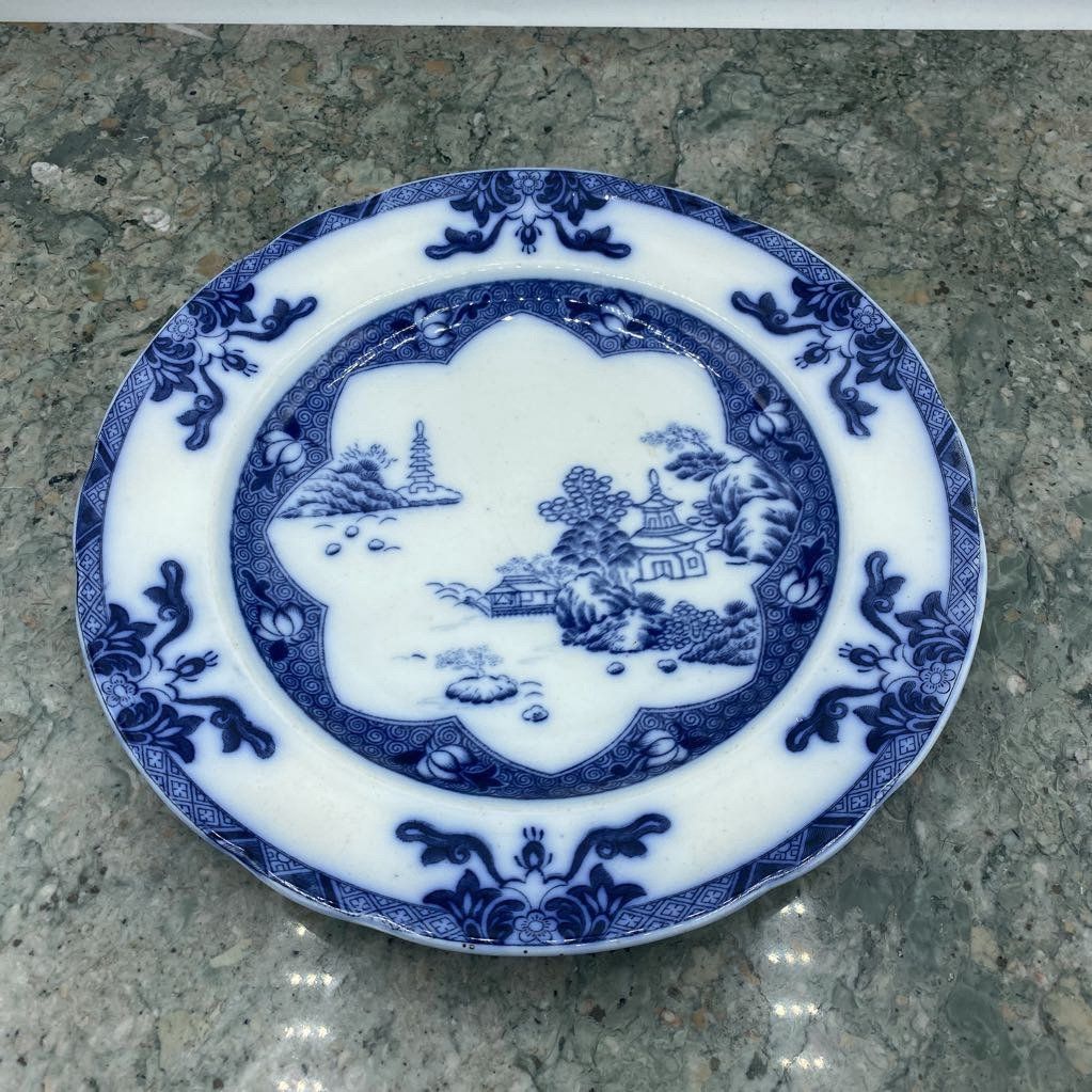 3x Spode Landscape Copeland England Plate 403/333