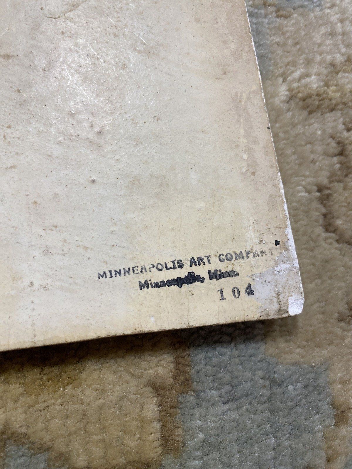 Vintage c.1930s/40s Mas. Art Co. Windmill Plaster Ceramic Wall Mount 5